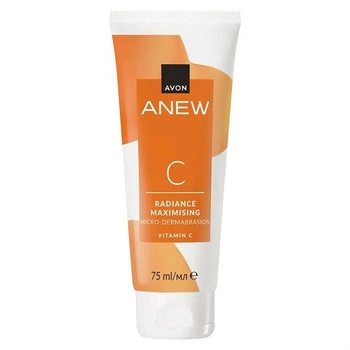 Пилинг-скраб Avon Anew для лица с витамином С «Максимальное сияние» 75 мл
