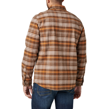 Сорочка тактична 5.11 Tactical Lester Flannel Plaid Long Sleeve Shirt Dark Earth Plaid L (72532-1039)