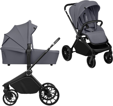 Универсальная коляска 2 в 1 Lionelo Mika Plus Grey Stone (LO-MIKA PLUS 2IN1 GREY STONE)