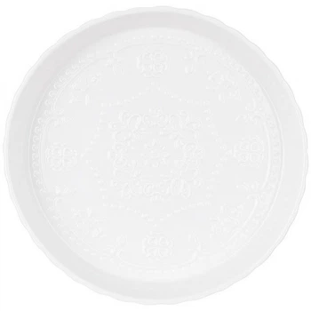 Форма для випічки порцелянова "White City Мереживо" Ø21х4см, кругла (233187)