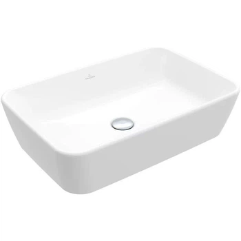 Умывальник на столешницу VILLEROY & BOCH ARCHITECTURA 5A276001, 60x40 см, белый глянцевый