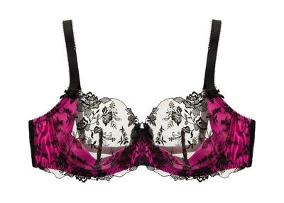 Ліфчик балконет Dita von Teese 75Е Чорний (59041-fuschia)