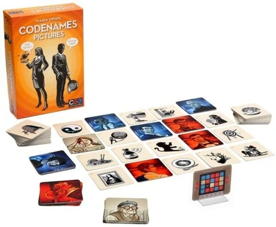 Настільна гра Codenames Pictures / Кодові імена Малюнки + правила українською!