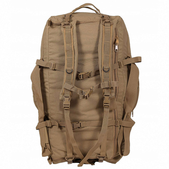 Сумка-рюкзак армійська MIL-TEC Combat Duffle Bag 118L Coyote з колесами