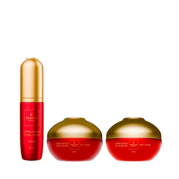 Набор Famirel Copper Peptide: сыворотка, дневной крем, ночной крем (085250, 085243, 085274)