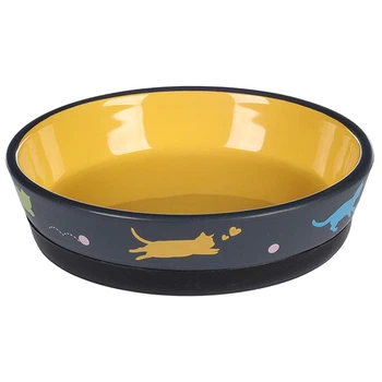 Миска для котов Flamingo Rani Antislip керамическая, 320мл (561275)