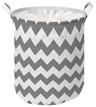 Кошик Idea Home LY-03 Zig Zag 35х45 см LY-03 круг. ткан. з/кр Zig Zag