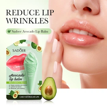 Бальзам для губ с авокадо Sadoer Lip Balm 6г