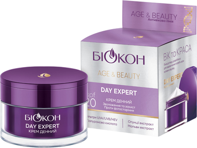 Крем дневной Биокон Age&Beauty Day Expert SPF 20 50 мл (4823110302330)