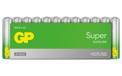 Батарейка LR3 GP Super Alkaline G-Tech AAA-12 штук