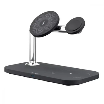 Беспроводное зарядное устройство Proove Magnetic Field 3 in 1 (WSMF15010001) черное