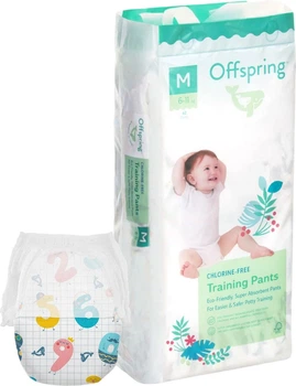 Подгузники-трусики Offspring Fun Figures Размер M 6-11 кг 42 шт (9355465008520)