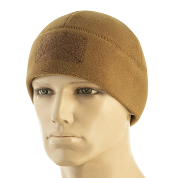 Шапка M-Tac Watch Cap Elite флис (320г/м2) с липучкой Coyote Brown L