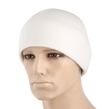 Шапка M-Tac Watch Cap Elite фліс (270г/м2) White S