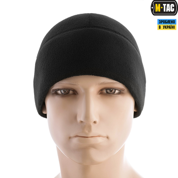 Шапка M-Tac Watch Cap фліс (260г/м2) with Slimtex Black XL