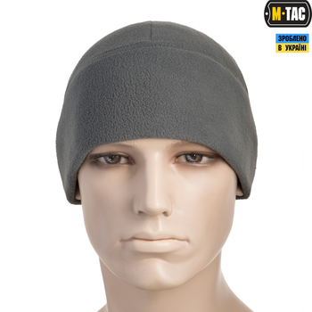 Шапка M-Tac Watch Cap Elite фліс (270г/м2) Grey XL