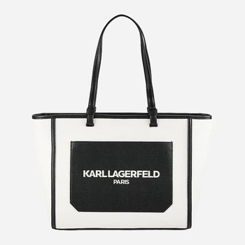 Сумка шоппер женская из искуственной кожи Karl Lagerfeld 237994941 Белая (1159816205)