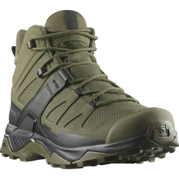 Ботинки Salomon X ULTRA Forces MID 46.5 (11.5 UK) (30 см) Green/black