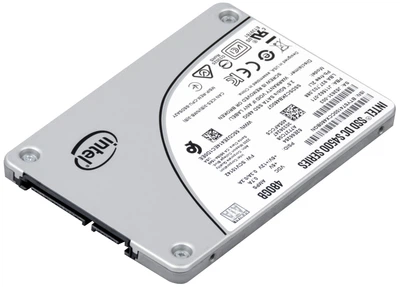 SSD накопитель 480 ГБ Intel DC S4500 (2.5", TLC, SATAIII, SSDSC2KB480G7/J11562-071)