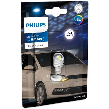 Светодиодная лампа LED Philips Ultinon Pro3100 SI T15 (W16W) 11067CU31B1 6500k 12v W21x9.5d White