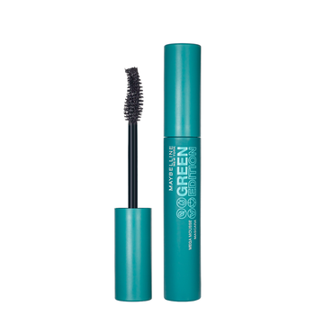 Тушь для ресниц MAYBELLINE New York Green Edition Mega Mousse Mascara объемная удлиняющая