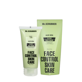 Очищувальна маска для обличчя від набряків та тьмяності Mr. Scrubber Clear Face Control, 100 мл
