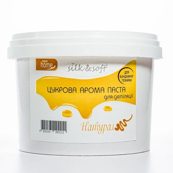 Паста для шугаринга бандажная Silk & Soft 500 г № 03 Натуральная