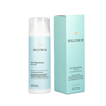 Зволожуючий крем для обличчя зі скваланом Hollyskin Pro-Squalane Face Cream 50 мл