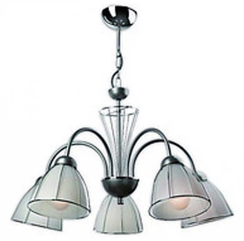 Люстра LAMKUR OLIWIA LM-5.10 Chrom на кухню, для спальни, для гостиной