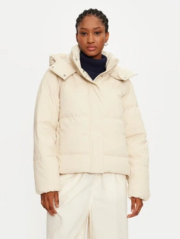 Куртка зимова коротка жіноча Vero Moda 10311315 M Oatmeal (5715605176672)