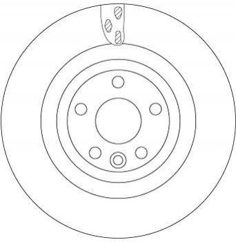 Тормозные диски TRW DF6706S T4A2061