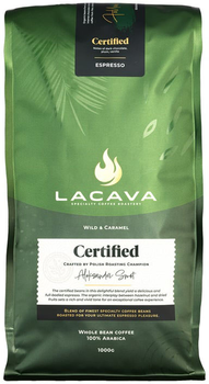 Kawa w ziarnach LaCava Certified Espresso 1 kg (5905215161360)