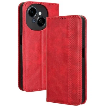 Чохол-книжка Deexe Retro Style для TECNO Spark Go 1 - Red
