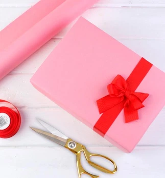 Подарочная бумага для упаковки "Pink tone", 8 м*70 см
