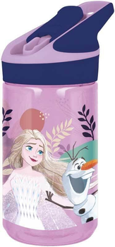 Bidon na wodę Stor Frozen Tritan Premium liliowy 480ml (8412497742967)