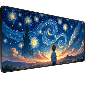 Игровая поверхность (Коврик для мышки) SHLab Under the Starry Sky SHM-1061 (70x30 см) (38037)
