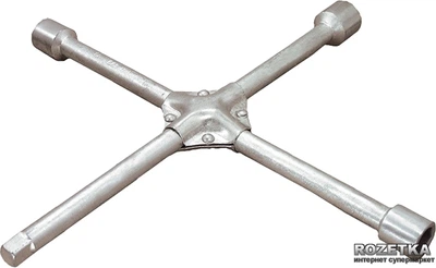 Ключ балонный крестовой усиленный Mastertool 17 x 19 x 21 x 1/2" мм, 350 мм (73-0313)