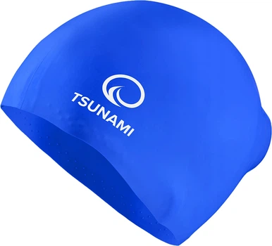 Шапочка для плавания TSUNAMI Standard Blue (P-5905973401852)
