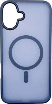 Чохол для смартфона Apple iPhone 16 Plus BeCover Metal Buttons Case MagSafe Blue (BC_712094)