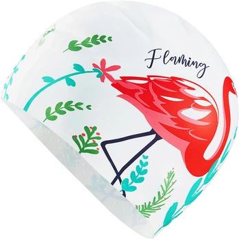 Шапочка для плавания TSUNAMI Flamingo Mix (P-5905973401920)