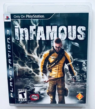 InFamous, английская версия - диск для PlayStation 3, Б/У