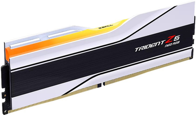 Оперативная память G.Skill DDR5-8000 32768MB PC5-64000 (Kit of 2x16384) Trident Z5 Neo RGB White (F5-8000J3848H16GX2-TZ5NRW)