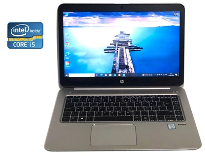 Ноутбук Б-класс HP EliteBook Folio 1040 G3 / 14" (1920x1080) TN / Intel Core i5-6300U (2 (4) ядра по 2.4 - 3.0 GHz) / 8 GB DDR4 / 256 GB SSD / Intel HD Graphics 520 / WebCam / Win 10 Pro б/у