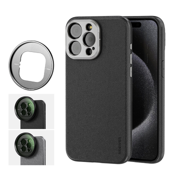 Чехол Neewer PA053 Phone Case с адаптерами для фильтров 17 и 67мм для iPhone 15Pro Black