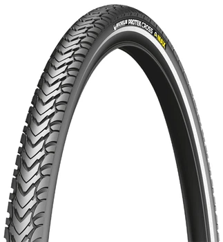 Покрышка Michelin PROTEK CROSS MAX 700x35C, светоотражающая полоса