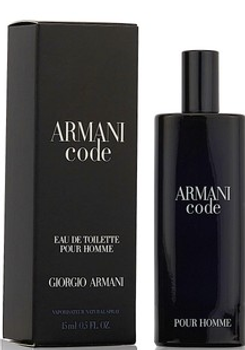 Парфумована вода для чоловіків Giorgio Armani Code Pour Homme 15 мл (3614273604840)