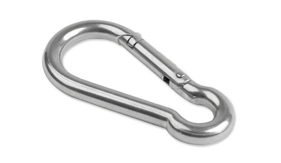 Карабін тактичний Mil-Tec нержавіюча сталь 4см Stainless Steel Carabiner (15924050)