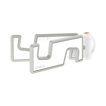 Подставка для телефона настольная раскладная Baseus Portable Series Folding Phone Stand (4,5"-7" ). White
