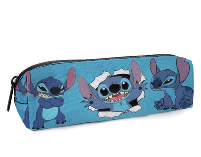 Пенал косметичка Стич 19 *6 см Stich Синий Disney м/ф “Лило и Стич” (II) 33539