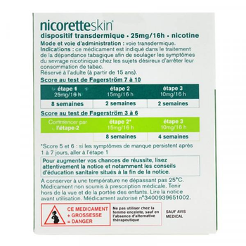 Нікотиновий пластир Nicorette 15 мг